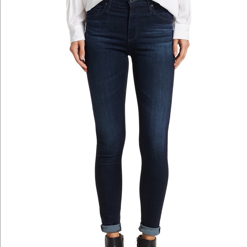 The Farrah Skinny High-Rise Skinny Jeans